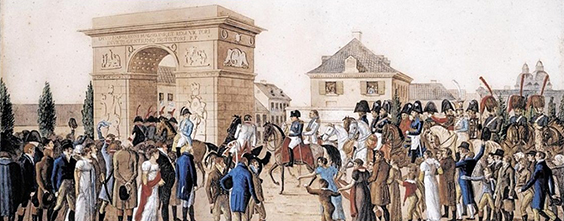 Bild HHA38 - Napoleon in Düsseldorf